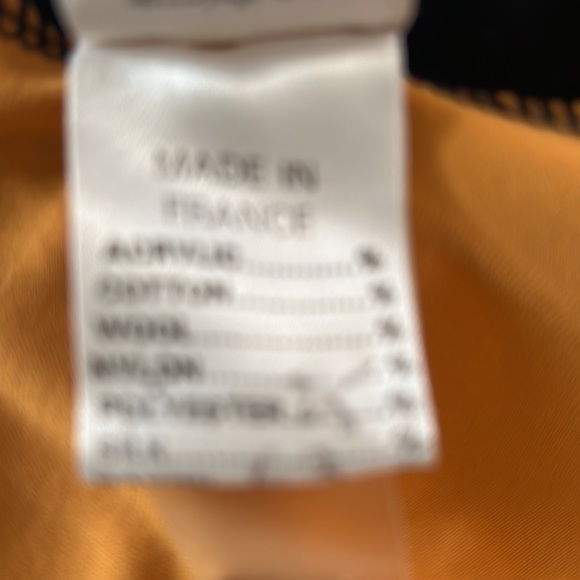 Excellent Condition Color Block Mini Dress made in France Size 1 (amazing find) - Picture 4 of 6